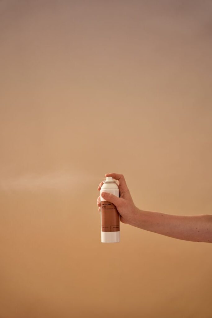 Aerosol sunscreen spray can - private label OEM Malaysia