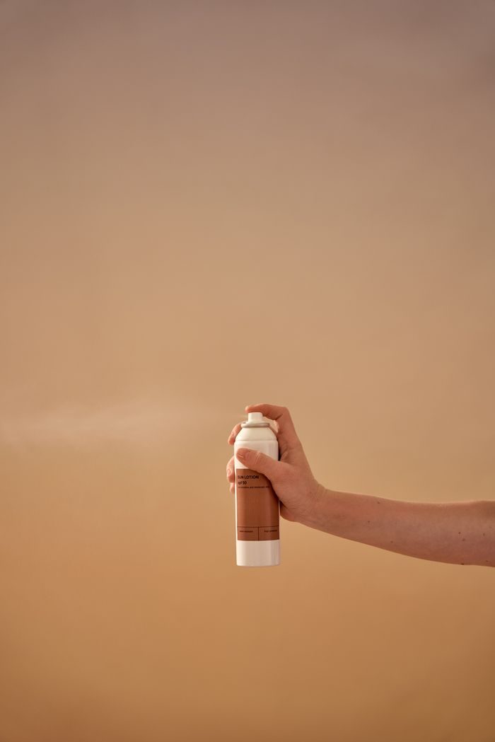 Aerosol sunscreen spray can - private label OEM Malaysia