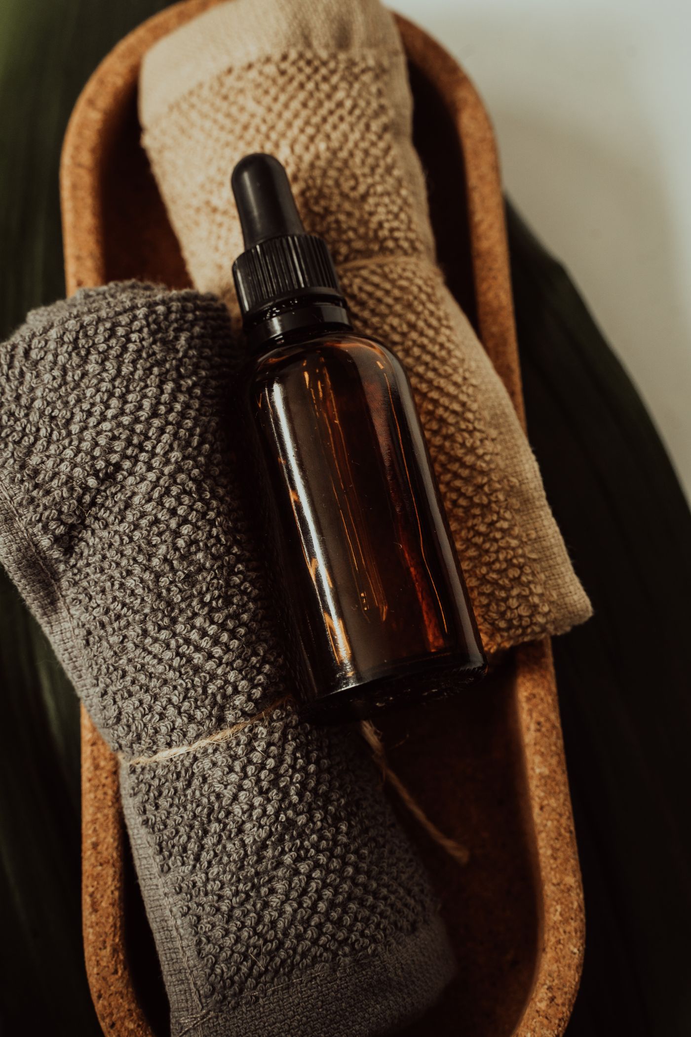 Aromatherapy Bath Salts 300g in an amber glass dropper bottle - OEM private label Malaysia