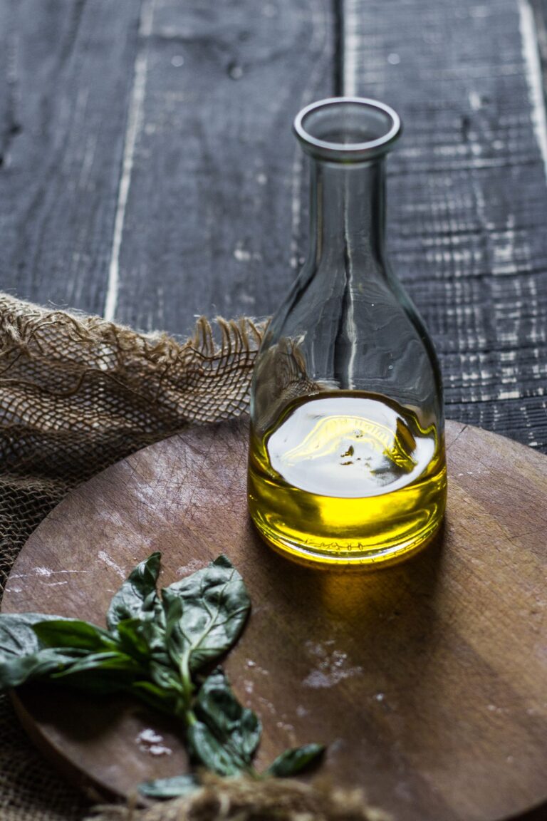 Basil Essential Oil with fresh basil - private label OEM manufacturing in Malaysia