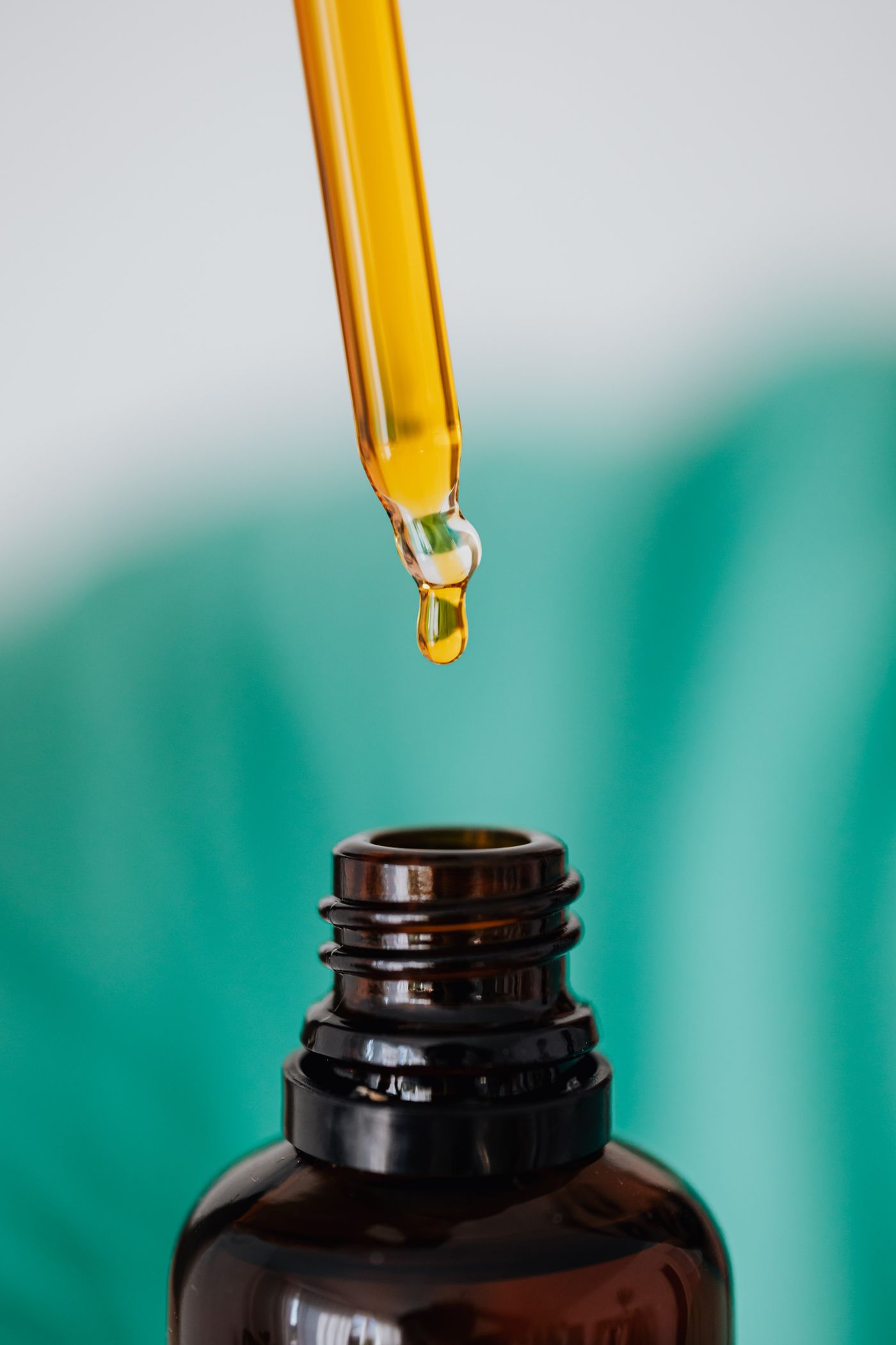 Black Pepper Essential Oil in an amber glass dropper bottle - OEM private label Malaysia