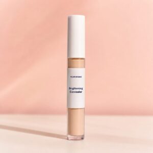 Private label brightening concealer product mockup, OEM Malaysia