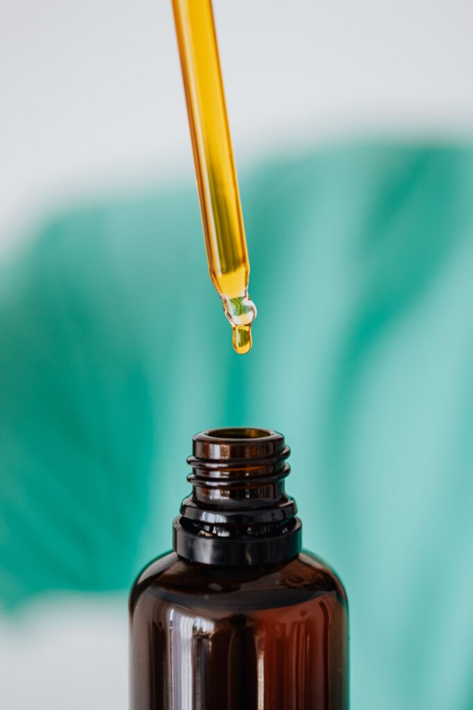 Cananga Essential Oil in an amber glass dropper bottle - OEM private label Malaysia