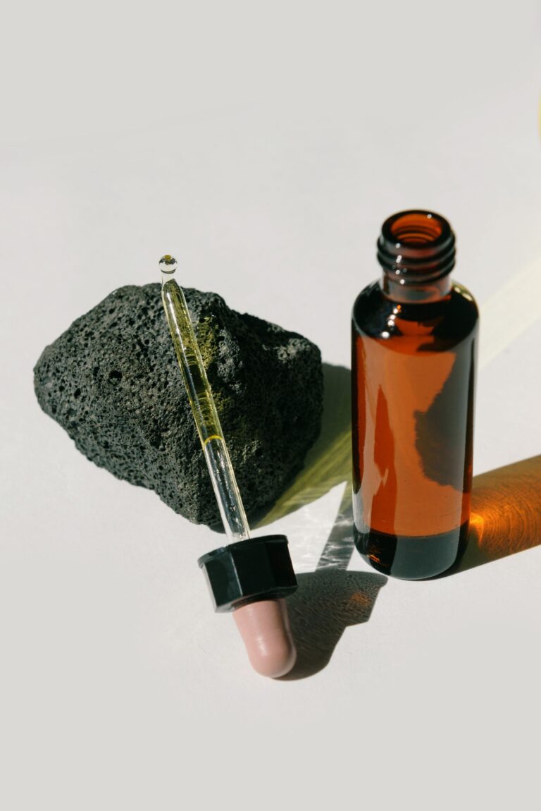 Cardamom Essential Oil in an amber glass dropper bottle - OEM private label Malaysia