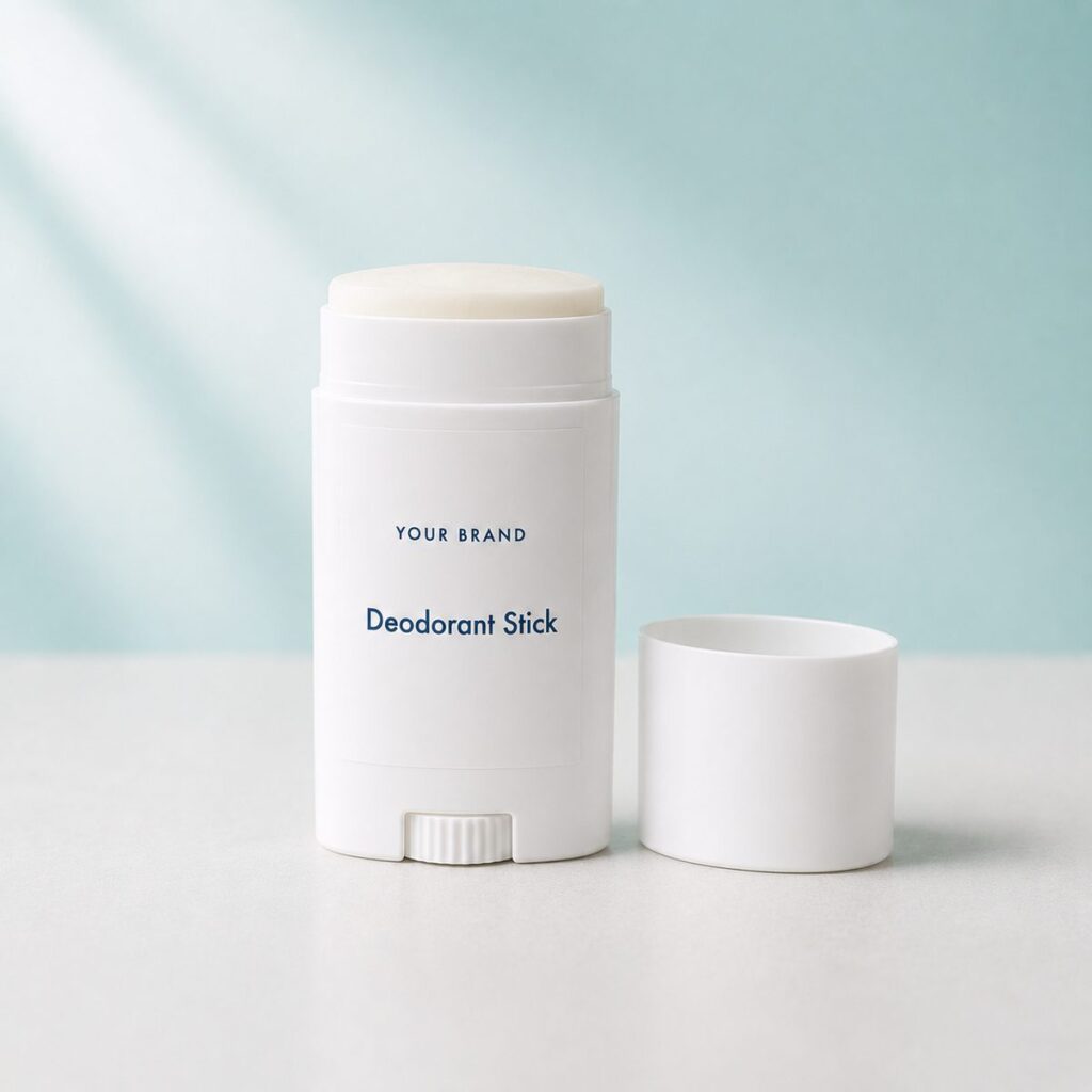 Private label deodorant stick product mockup, OEM Malaysia