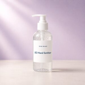 Private label eo hand sanitiser product mockup, OEM Malaysia
