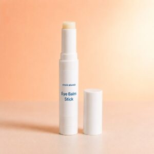 Private label eye balm stick product mockup, OEM Malaysia