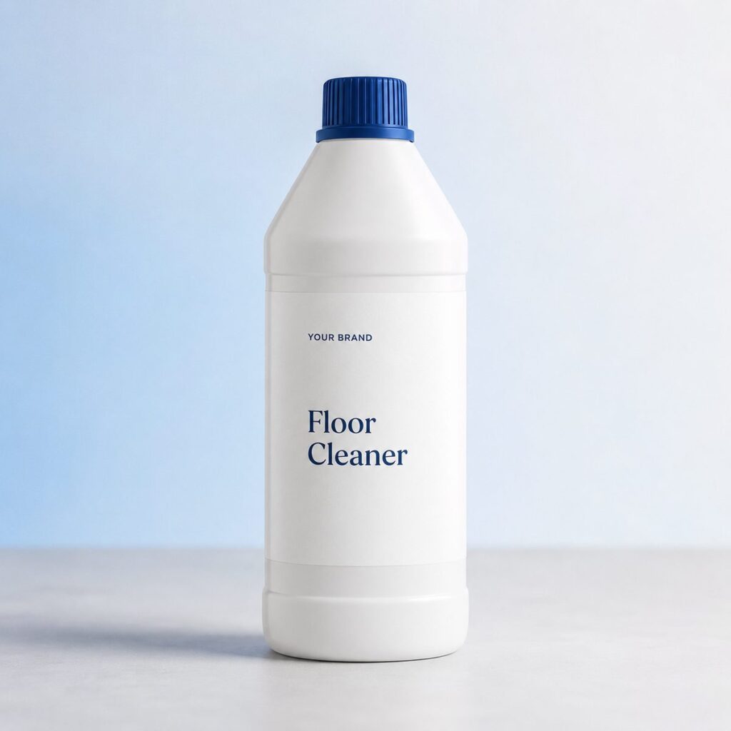 Private label floor cleaner serai wangi product mockup, OEM Malaysia