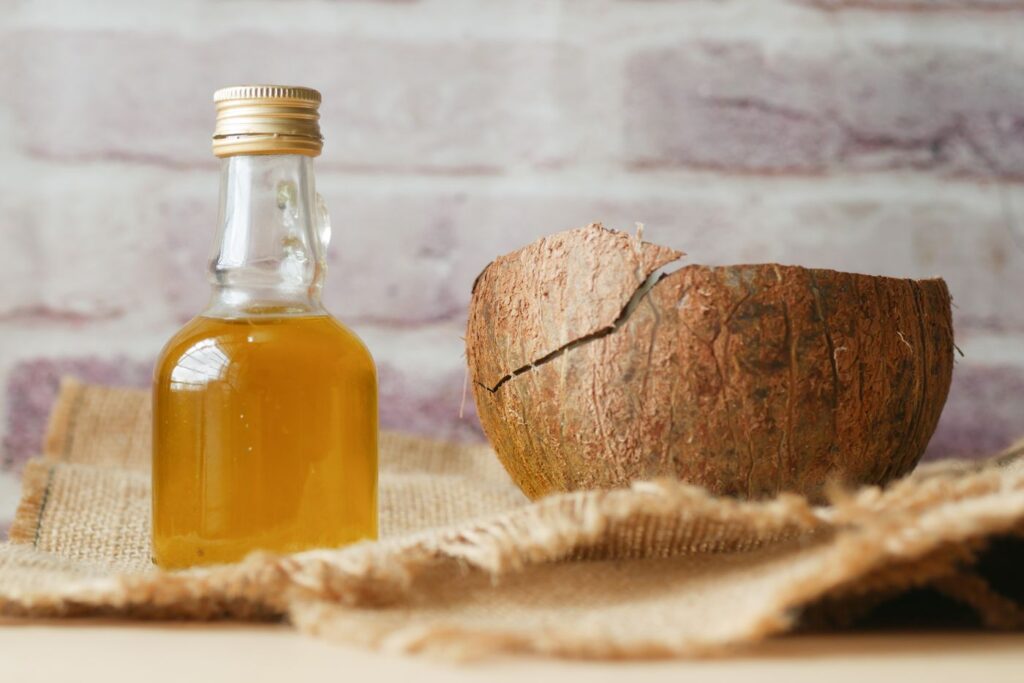 Fractionated Coconut Oil with fresh coconut - private label OEM manufacturing in Malaysia