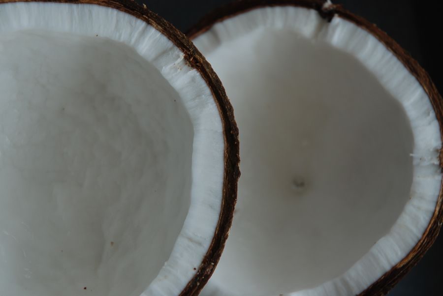 coconut halves