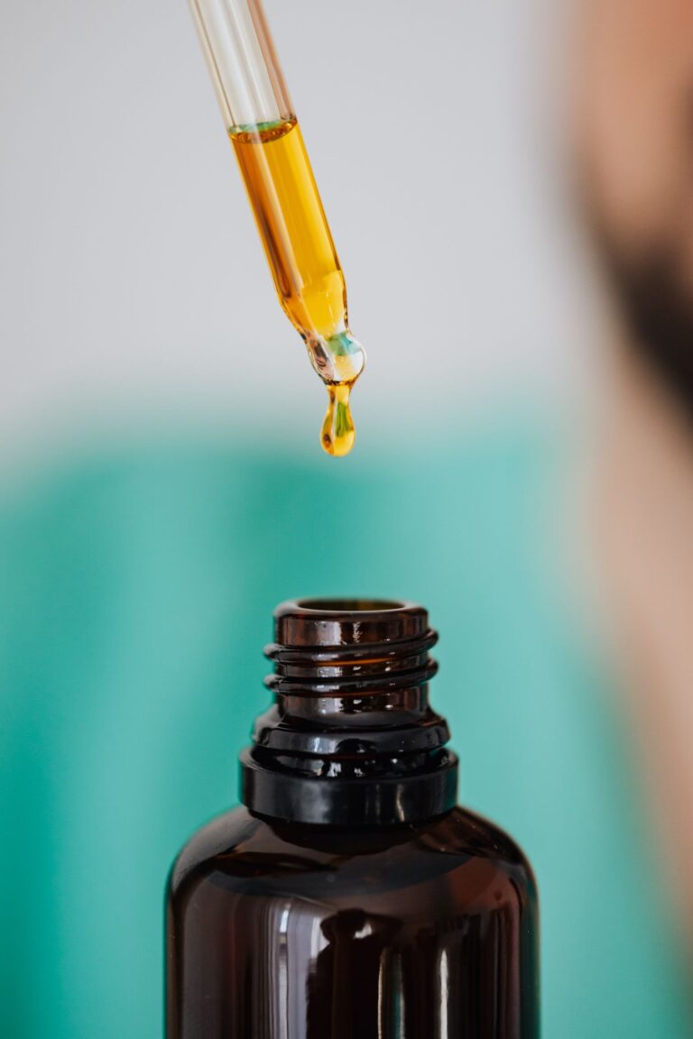 Frankincense Essential Oil in an amber glass dropper bottle - OEM private label Malaysia