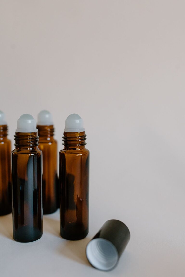 Headache Ease Roll-On 10ml in an amber glass dropper bottle - OEM private label Malaysia