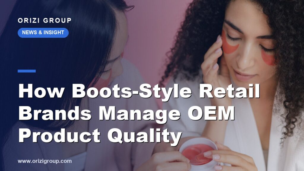 How Boots-Style Retail Brands Manage OEM Product Quality