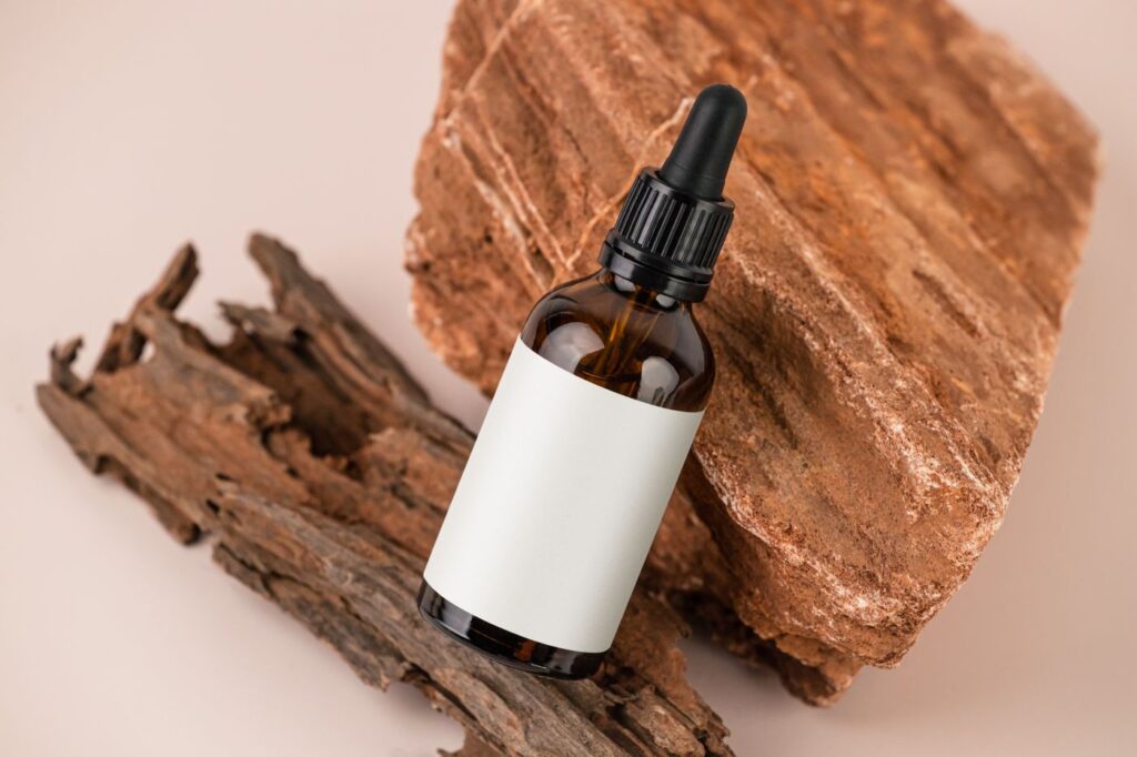 Indian Sandalwood Essential Oil 5ml with fresh indian sandalwood - private label OEM manufacturing in Malaysia
