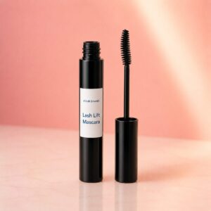 Private label lash lift mascara product mockup, OEM Malaysia