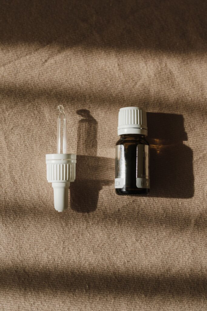 Osmanthus Essential Oil 5ml in an amber glass dropper bottle - OEM private label Malaysia