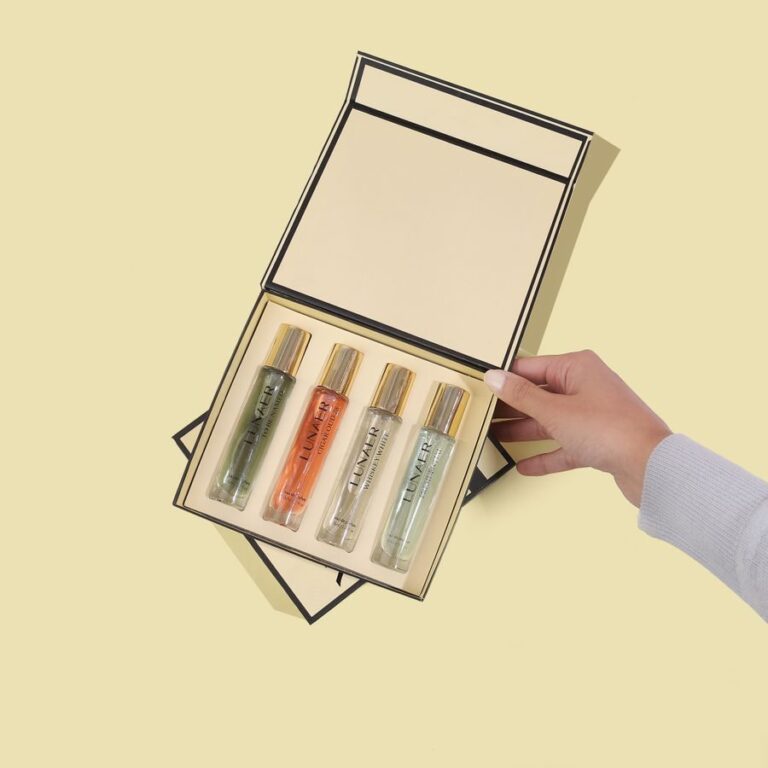 Unbranded Perfume Discovery Set (5 x 5ml) bottle for private label OEM manufacturing in Malaysia