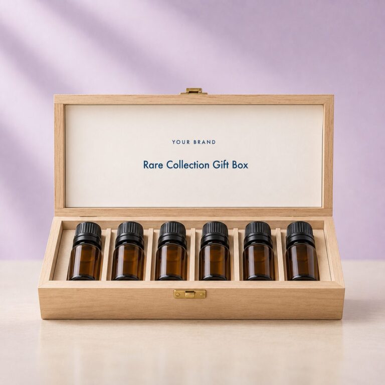 Private label rare collection gift box product mockup, OEM Malaysia