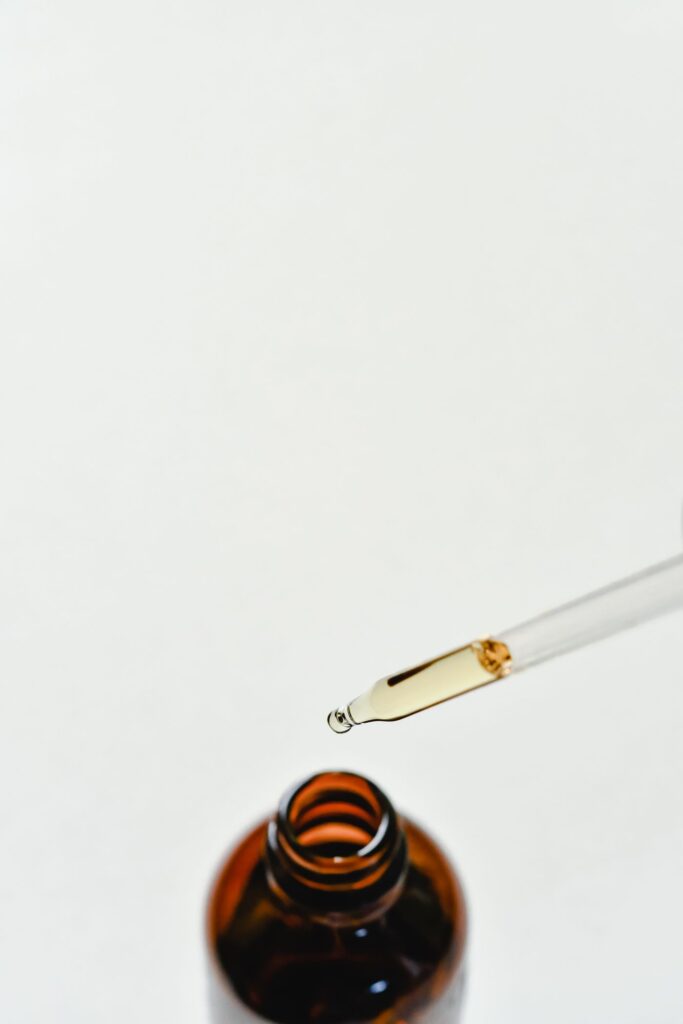 Ravintsara Essential Oil in an amber glass dropper bottle - OEM private label Malaysia