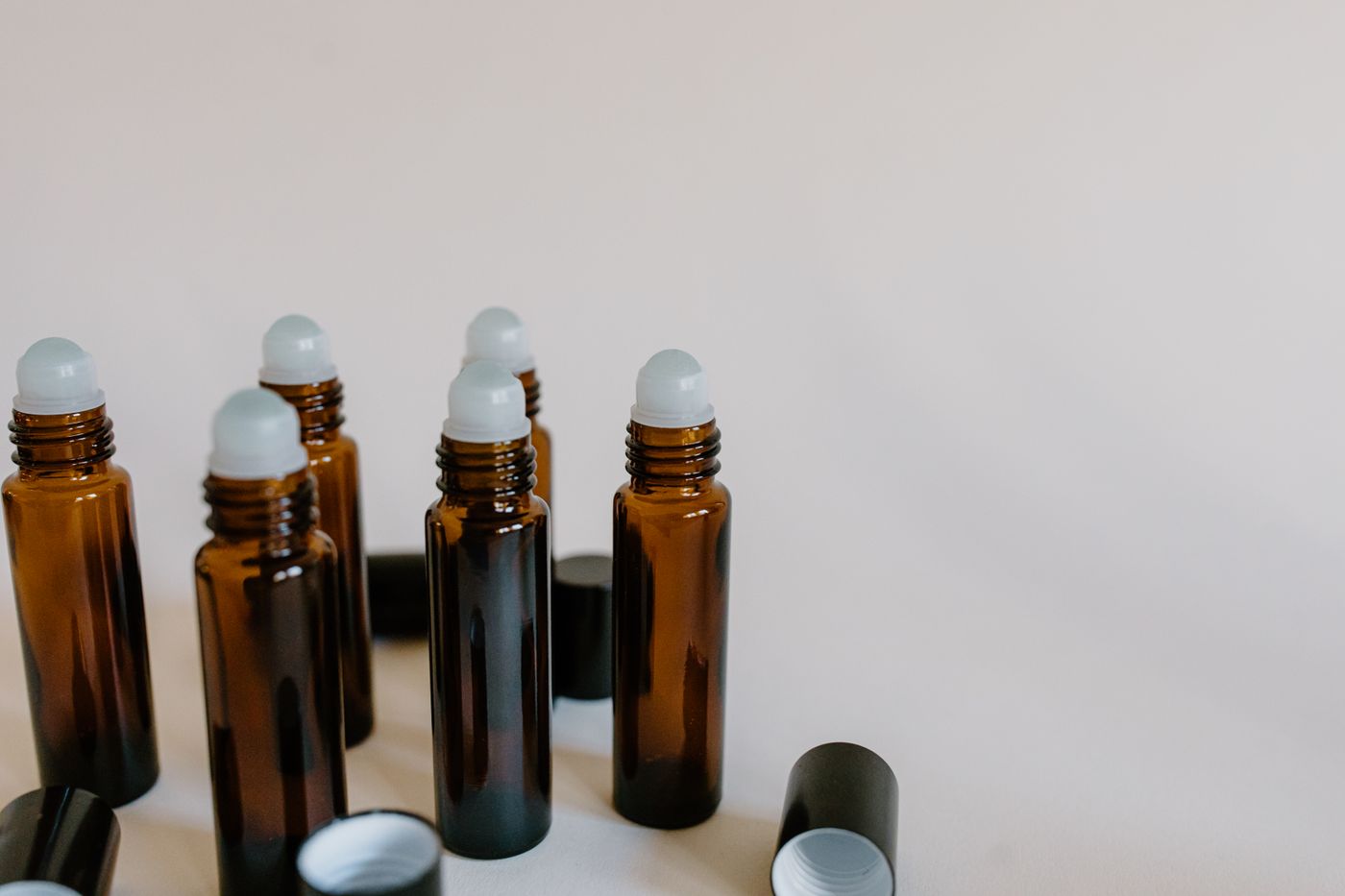 Stress Relief Roll-On 10ml in an amber glass dropper bottle - OEM private label Malaysia