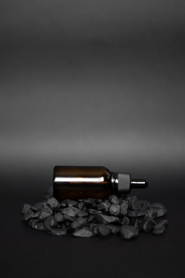 Sweet Fennel Essential Oil in an amber glass dropper bottle - OEM private label Malaysia