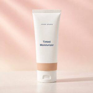 Private label tinted moisturizer product mockup, OEM Malaysia