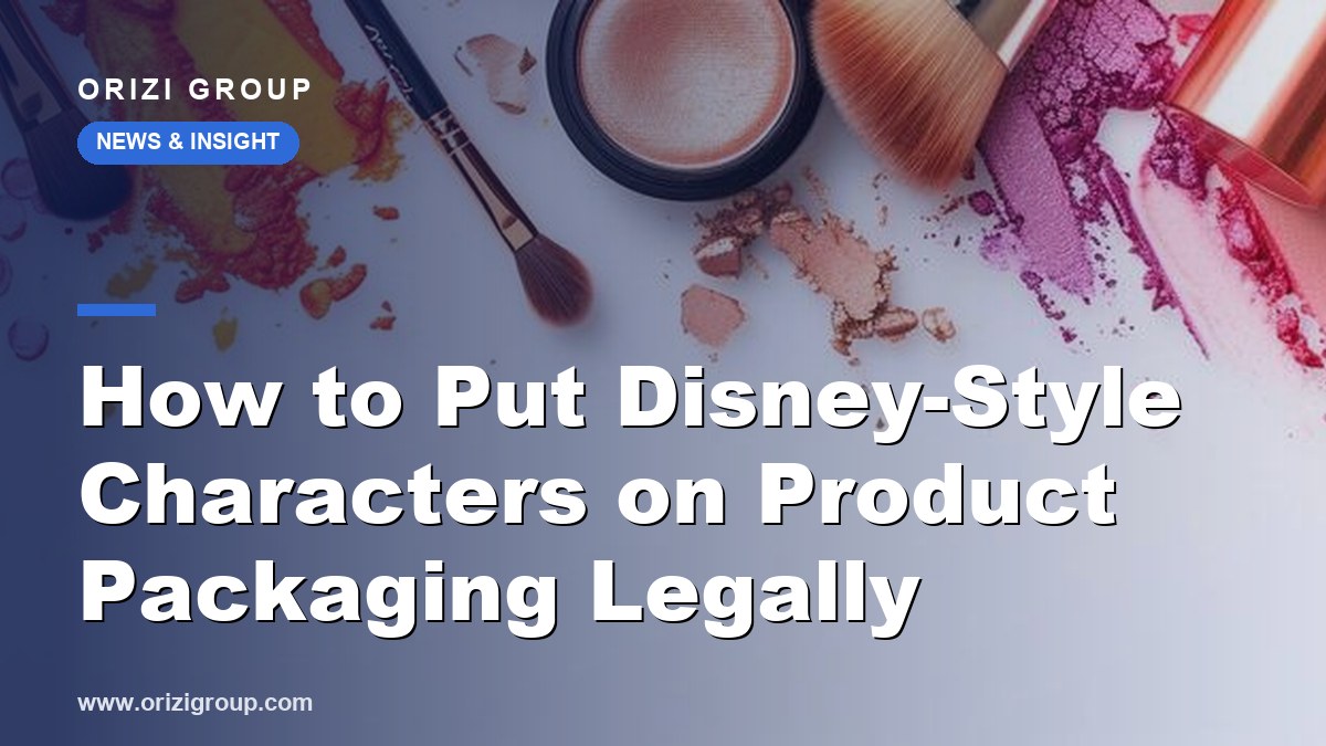 How to Put Disney-Style Characters on Product Packaging Legally