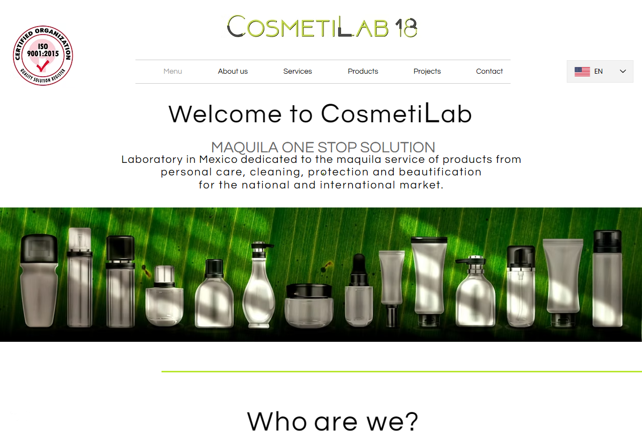 CosmetiLab 18 website