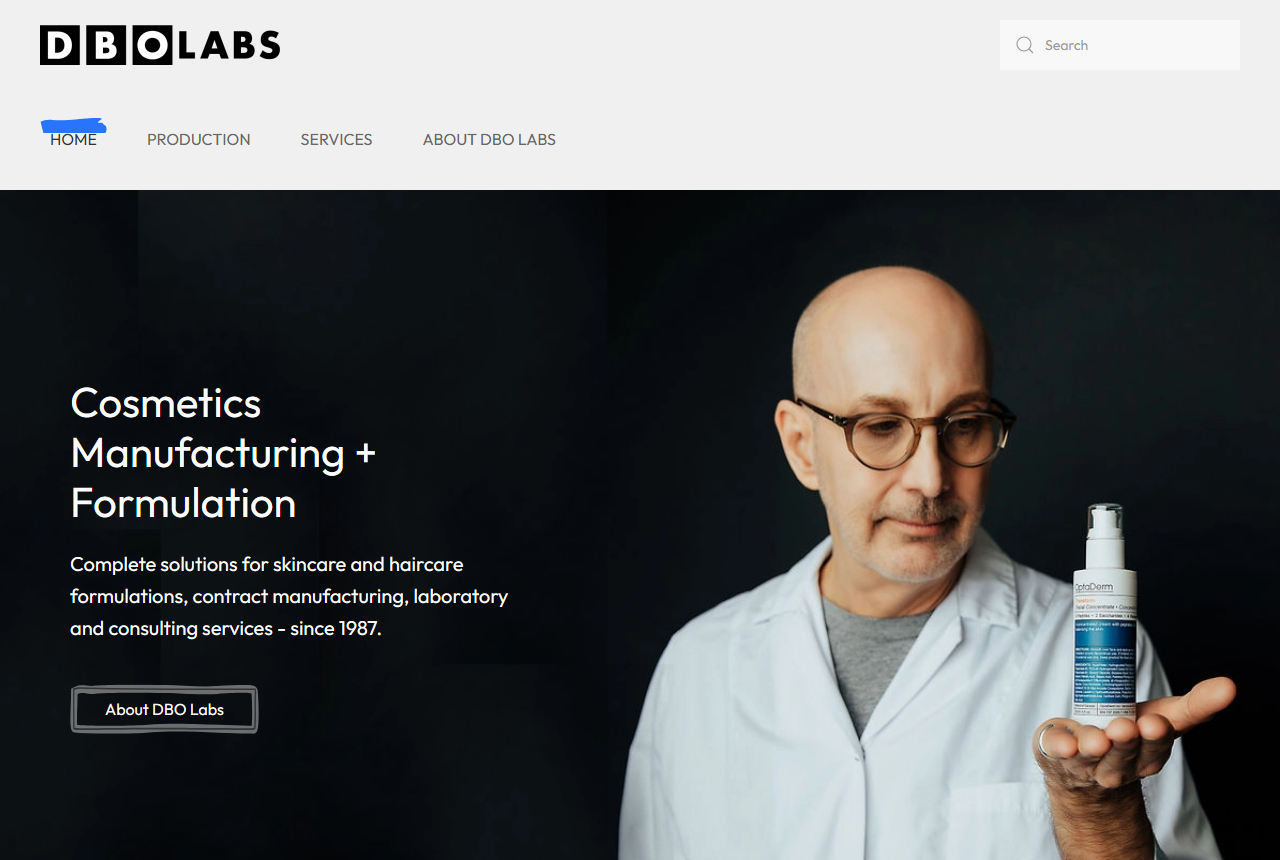 DBO Labs official website