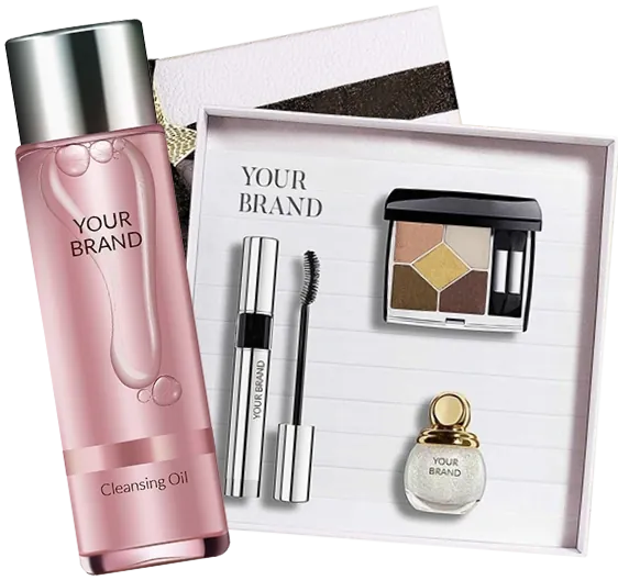 OEM skincare and beauty products banner