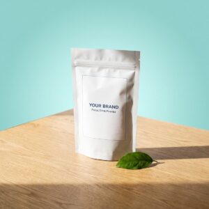 ORIZI Group OEM Citicoline Focus Drink Powder white label sachet mockup