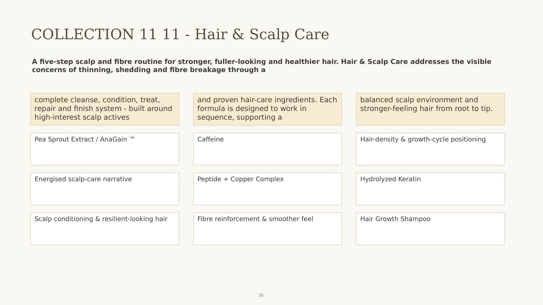 Hair and Scalp Care: five-step routine for thinning, shedding and damaged hair