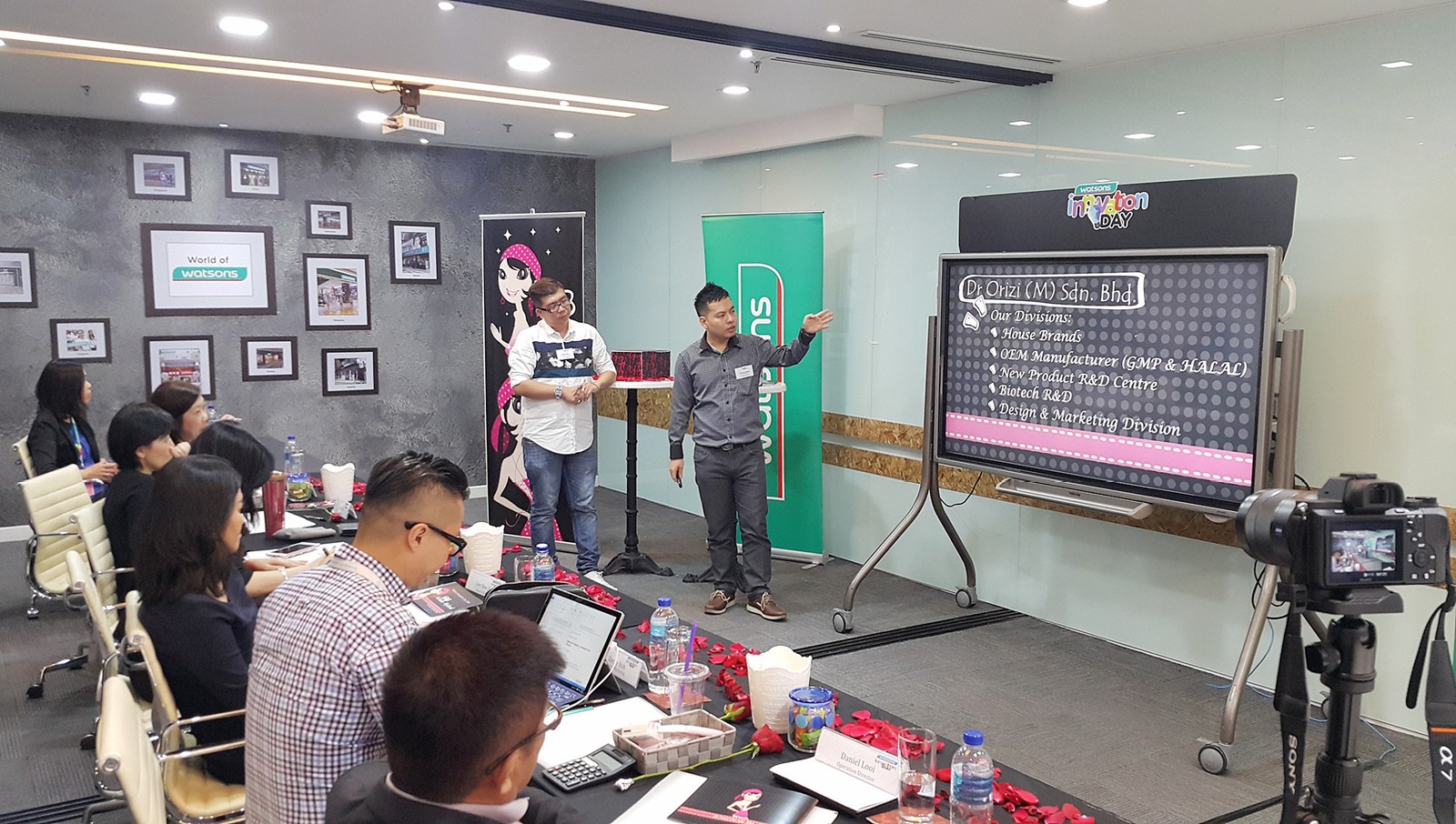 Watsons Innovation Day 2016で発表したDr Orizi (M) Sdn. Bhd.の会社紹介スライド