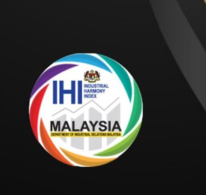 IHI Malaysia (Industrial Harmony Index) official programme logo, Department of Industrial Relations Malaysia