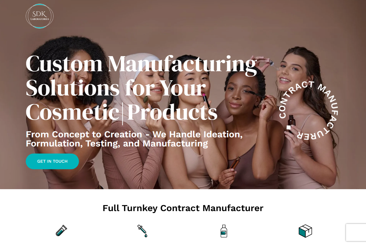 SDK Laboratories contract manufacturer, Midrand
