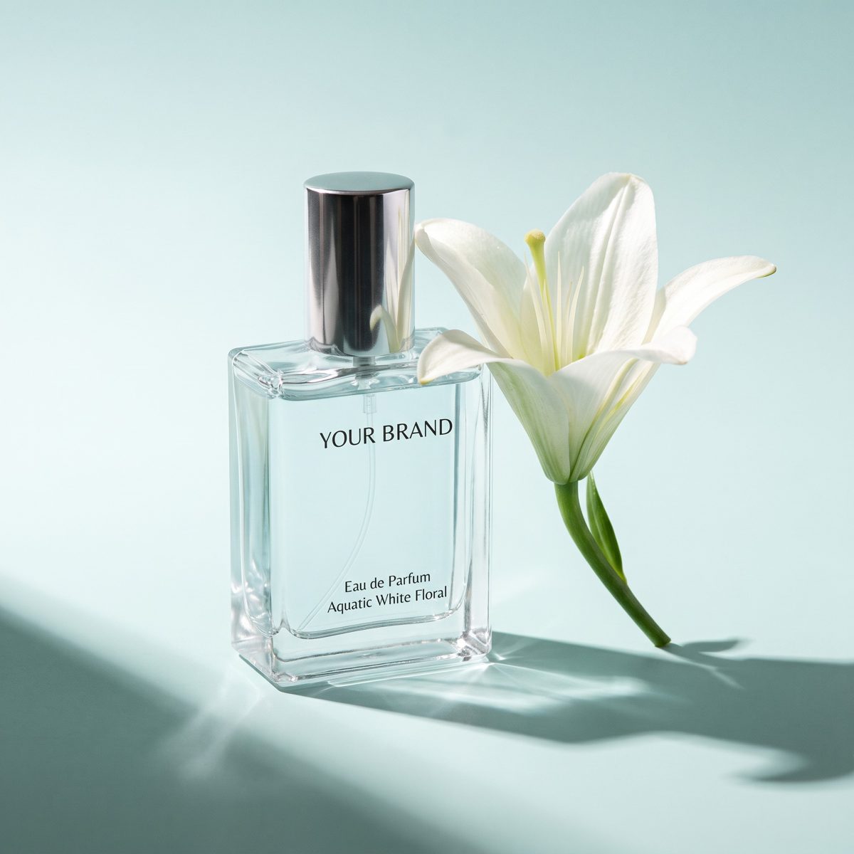 Eau de Parfum - Aquatic White Floral 30ml - private label OEM for TikTok Shop sellers, made in Malaysia by ORIZI Group
