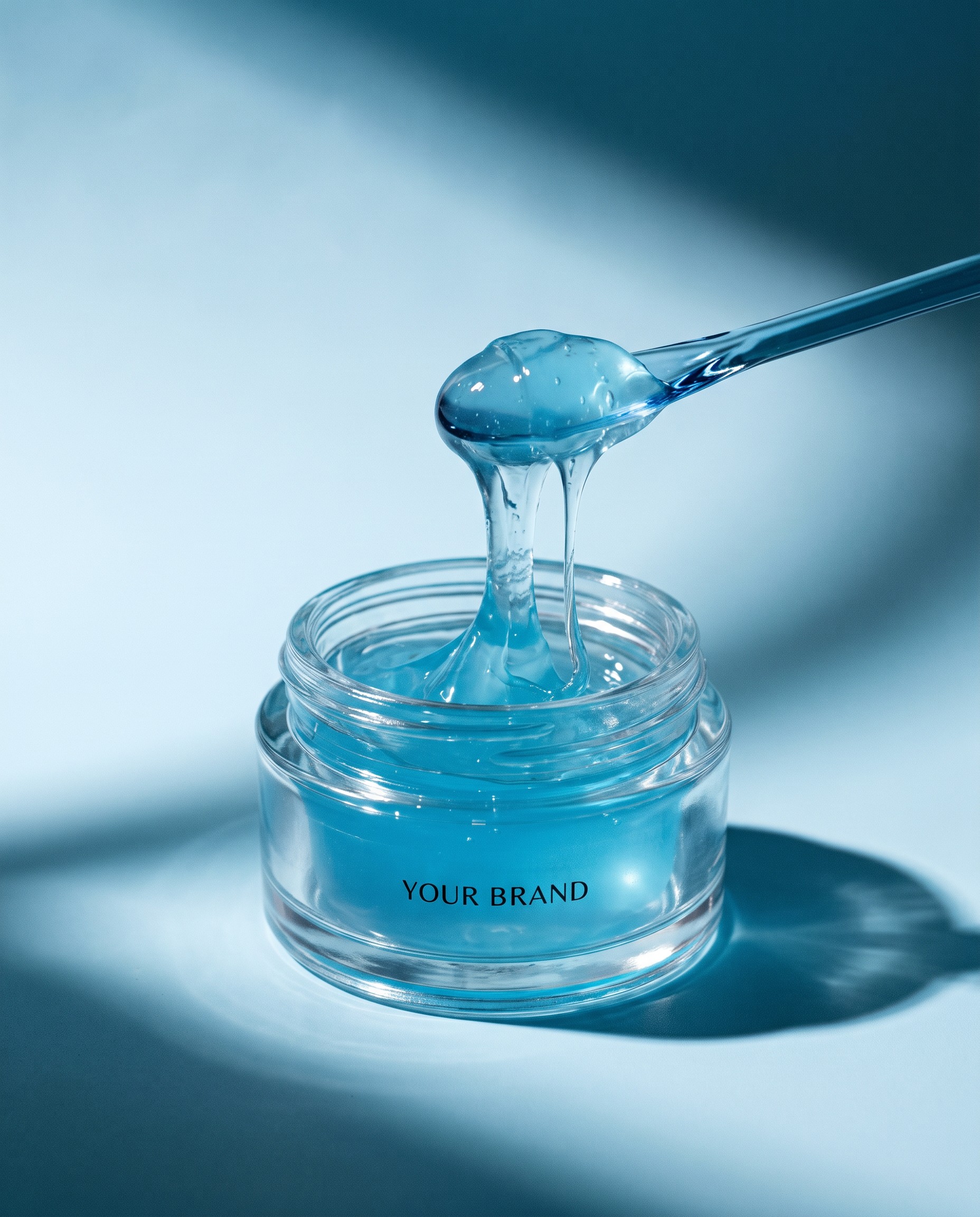 Deep Water Surge Serum 30 unbranded private label concept mockup