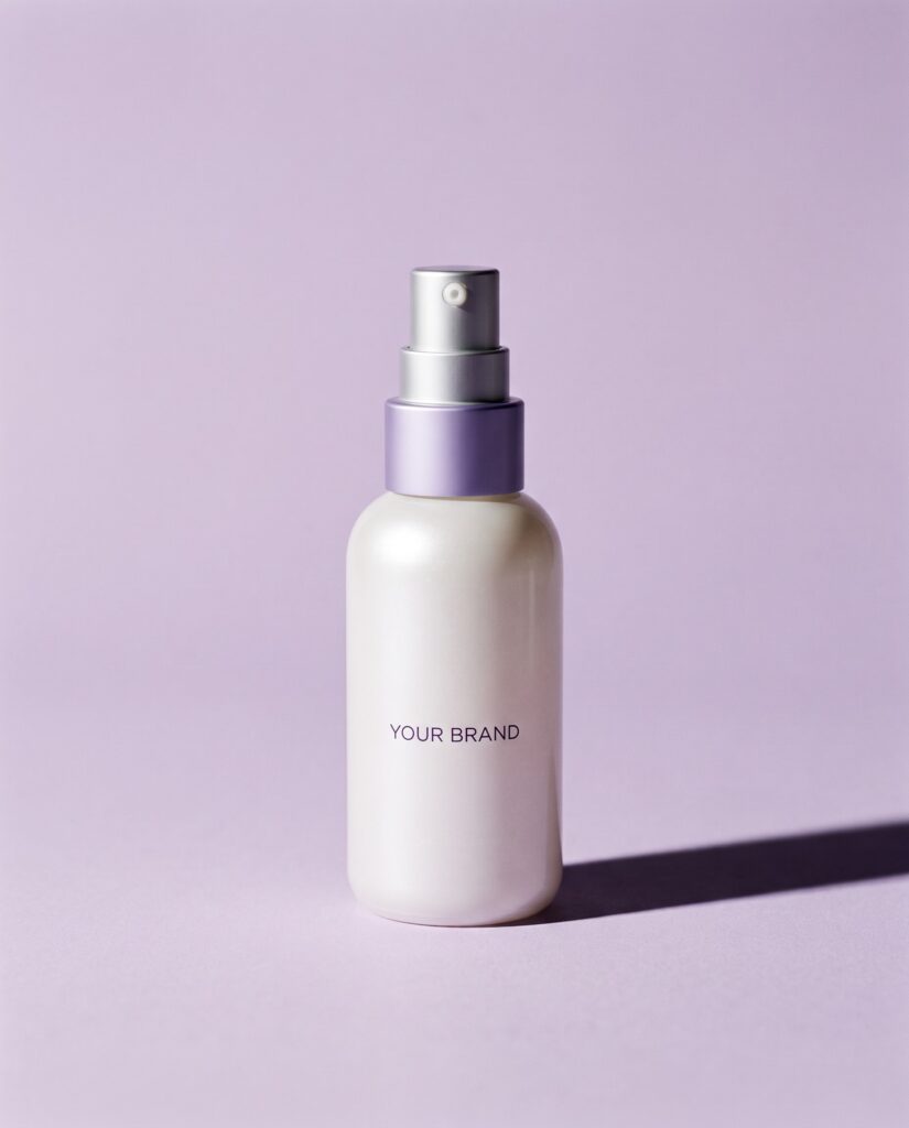 Instant Anti-Wrinkle Serum private label concept, unbranded mockup — ORIZI Group Dr Orizi