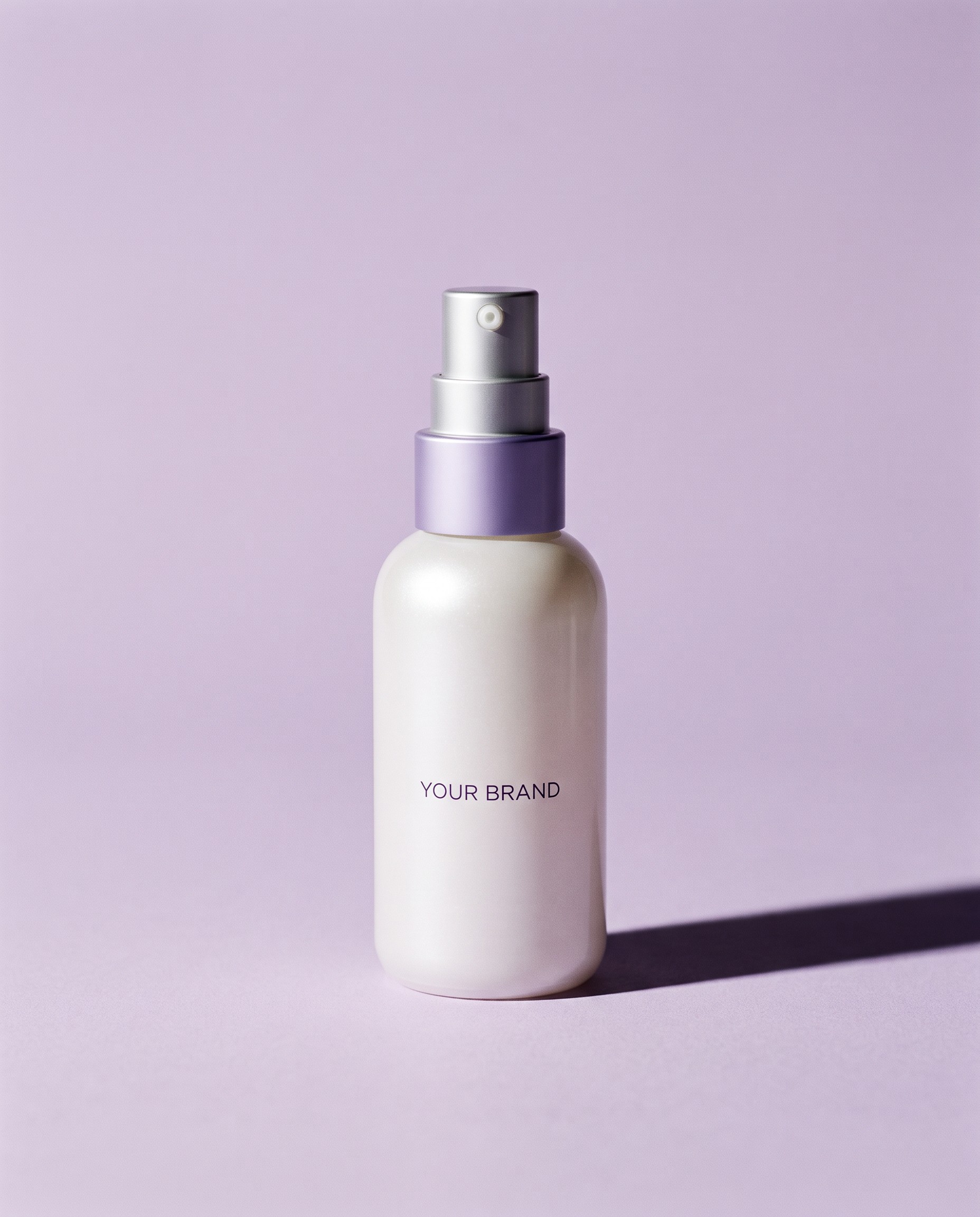Instant Anti-Wrinkle Serum unbranded private label concept mockup