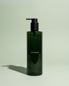 Anti-Hairfall Shampoo private label concept, unbranded mockup — ORIZI Group Dr Orizi