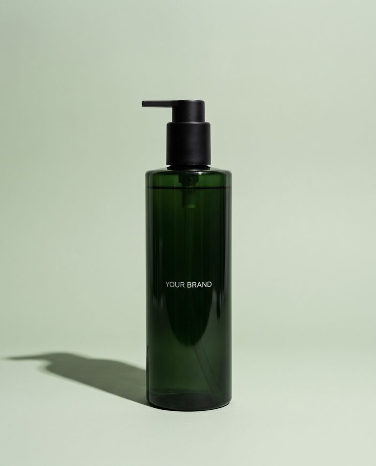Anti-Hairfall Shampoo private label concept, unbranded mockup — ORIZI Group Dr Orizi