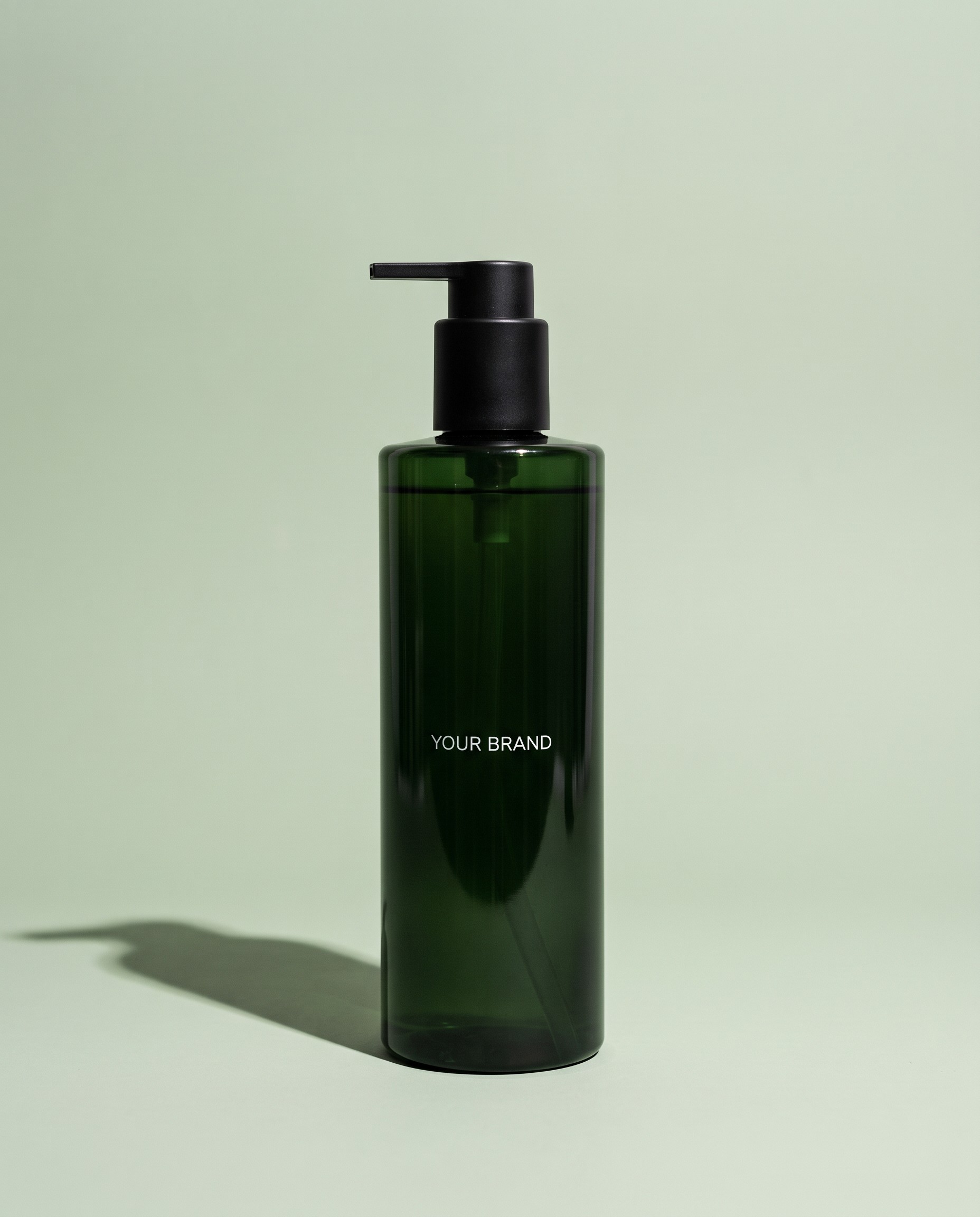 Anti-Hairfall Shampoo unbranded private label concept mockup