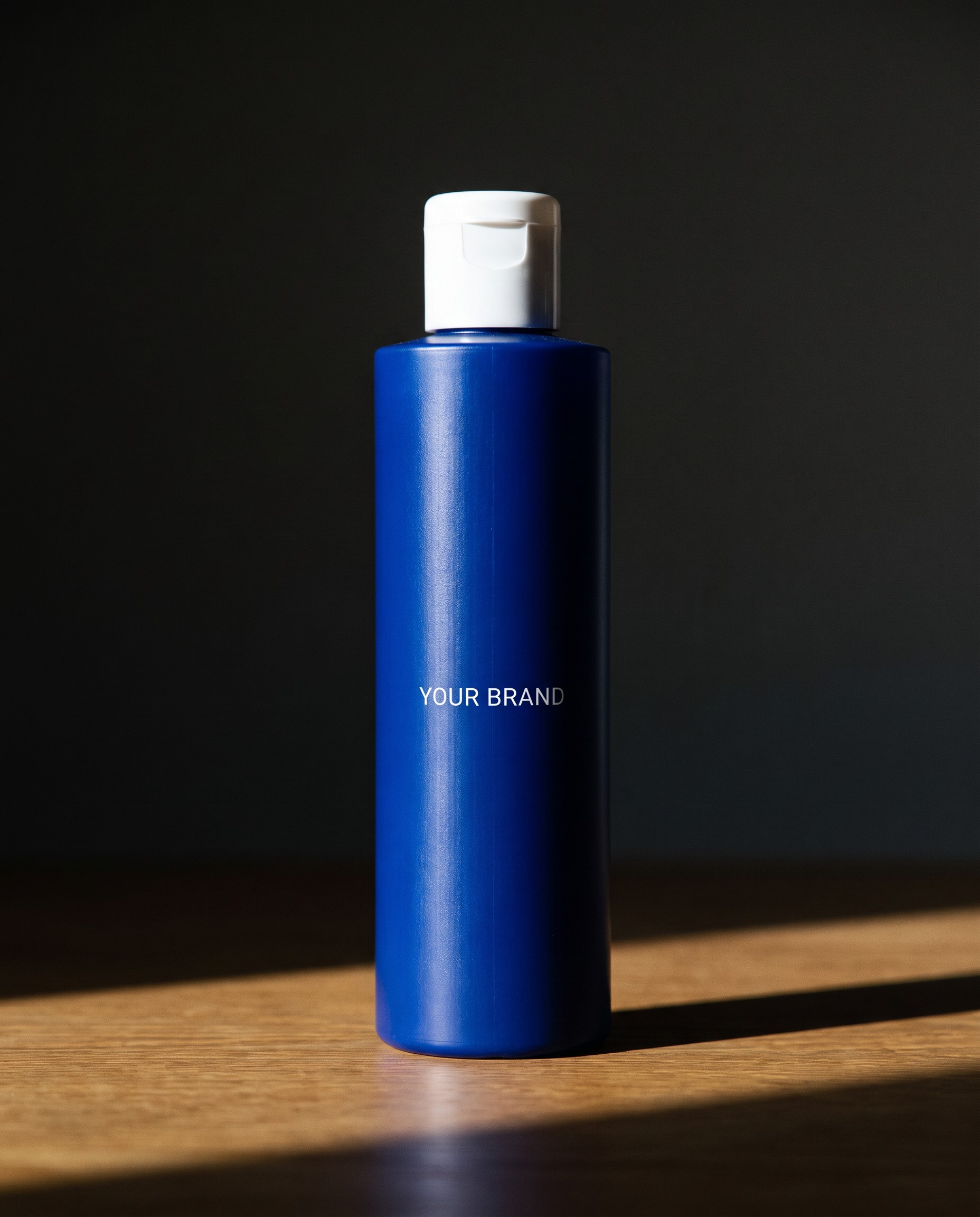 Anti-Dandruff Shampoo unbranded private label concept mockup