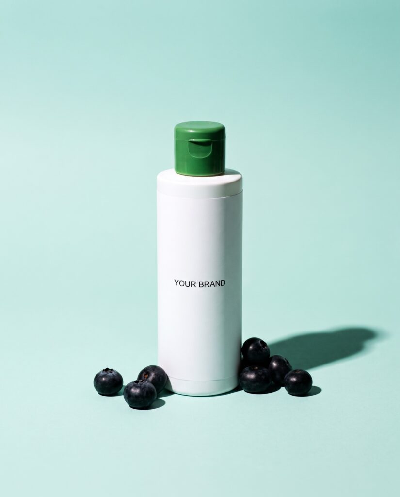 Berry Pool Toner private label concept, unbranded mockup — ORIZI Group Dr Orizi