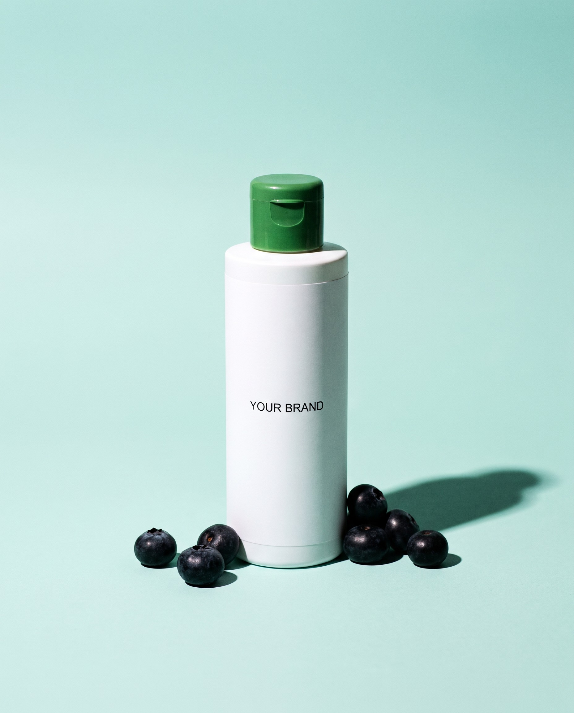 Berry Pool Toner unbranded private label concept mockup