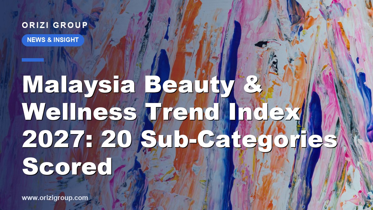 Malaysia Beauty & Wellness Trend Index 2027: 20 Sub-Categories Scored