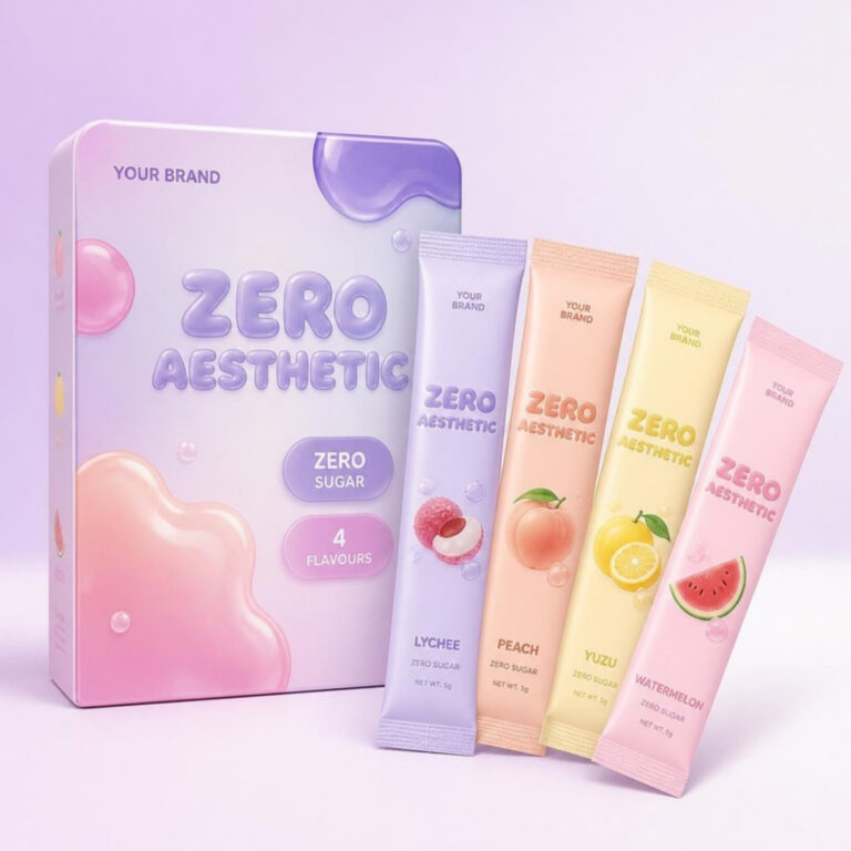 Zero Aesthetic Variety Stick — private label electrolyte powder, made by ORIZI Group